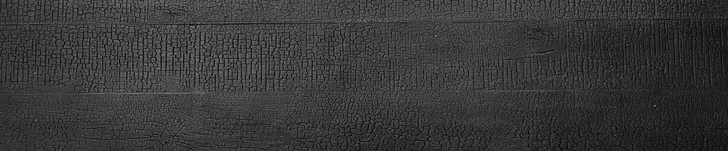 Charcoal Burnt Wood Board Flexible Stone Cascade Pu Stone Wall Cladding