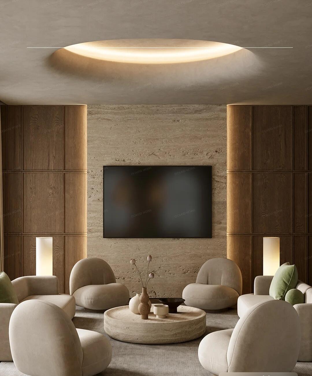 Factory Travertine Mcm Flexible Stone Decorative Wall Interior and Exterior Design Soft Porcelain Tiles