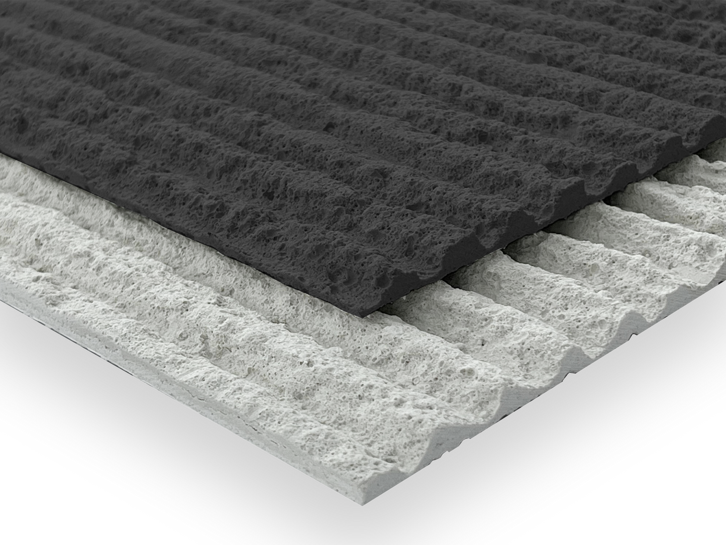 Round Line Stone Cascade Pu Stone Wall Cladding MCM Flexible stone