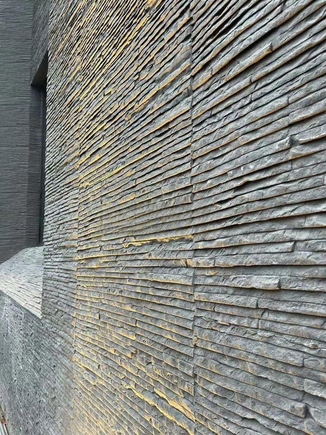 Muretto Stone  Exterior Facade Panel Wall Cladding Flexible Stone Flexible Tile Modified Clay Products Soft Stone Wall Cladding Mcm Flexible Stone Travertine mcm Flexible Slate Tile Price soft Ceramic Tiles