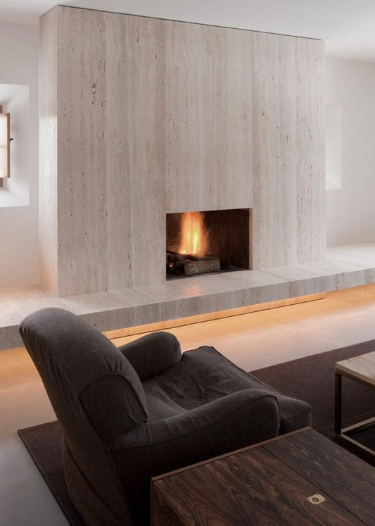 Factory Roman Huge Travertine Mcm Flexible Stone  Decorative Wall Interior and Exterior Design Soft Porcelain Tiles